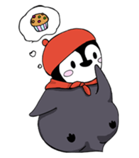 cute penguin MOCHI2!! sticker #12155796