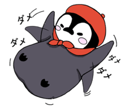 cute penguin MOCHI2!! sticker #12155800