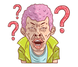 Funny Frankie sticker #12156039