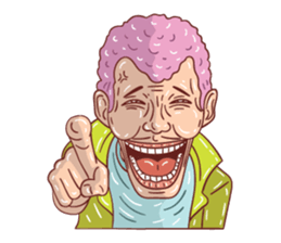 Funny Frankie sticker #12156041