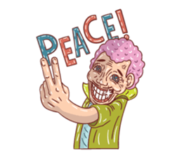 Funny Frankie sticker #12156046