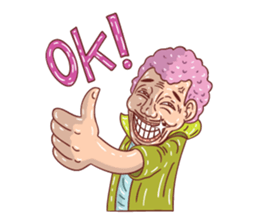 Funny Frankie sticker #12156051