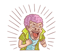 Funny Frankie sticker #12156059