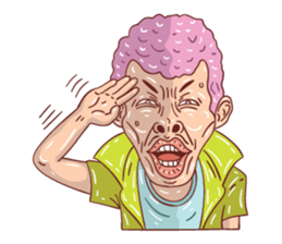 Funny Frankie sticker #12156063