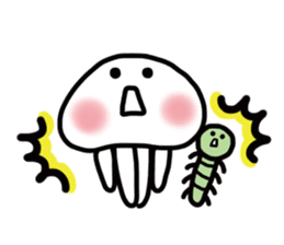 Yuru Jellyfish sticker #12156283