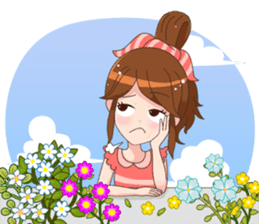 Happy lovely girls sticker #12156961