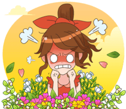 Happy lovely girls sticker #12156962