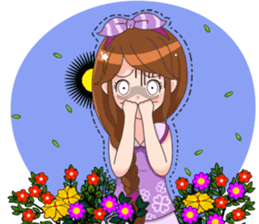 Happy lovely girls sticker #12156968