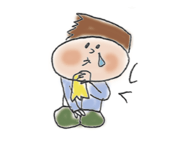 General adult male(Cut picture style) sticker #12157075