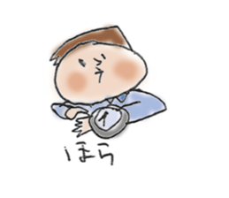 General adult male(Cut picture style) sticker #12157093