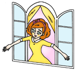 Stained Glass Girls sticker #12157542