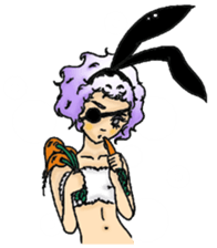 Stained Glass Girls sticker #12157544