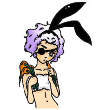 Stained Glass Girls sticker #12157544