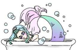 Stained Glass Girls sticker #12157546