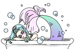 Stained Glass Girls sticker #12157546