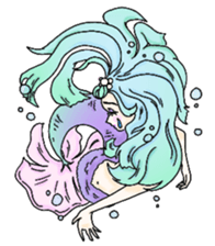 Stained Glass Girls sticker #12157548