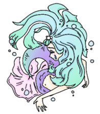 Stained Glass Girls sticker #12157548