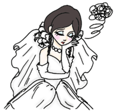 Stained Glass Girls sticker #12157550