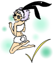 Stained Glass Girls sticker #12157551