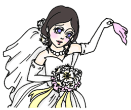 Stained Glass Girls sticker #12157554