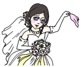 Stained Glass Girls sticker #12157554