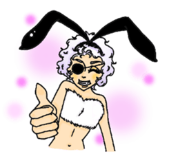 Stained Glass Girls sticker #12157556