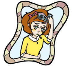 Stained Glass Girls sticker #12157557