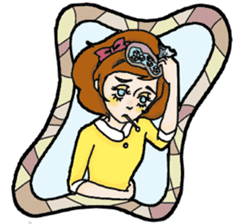 Stained Glass Girls sticker #12157557