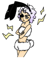 Stained Glass Girls sticker #12157558