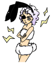 Stained Glass Girls sticker #12157558