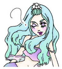 Stained Glass Girls sticker #12157559