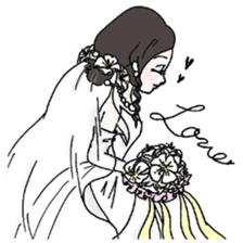 Stained Glass Girls sticker #12157563