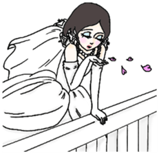 Stained Glass Girls sticker #12157564