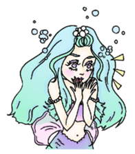 Stained Glass Girls sticker #12157565