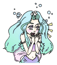 Stained Glass Girls sticker #12157565