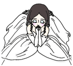 Stained Glass Girls sticker #12157568