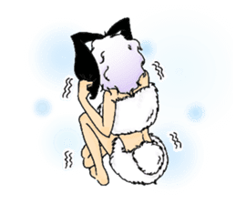 Stained Glass Girls sticker #12157571