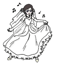 Stained Glass Girls sticker #12157572