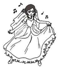 Stained Glass Girls sticker #12157572