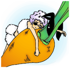 Stained Glass Girls sticker #12157573