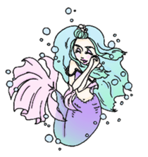 Stained Glass Girls sticker #12157575