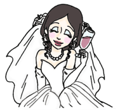 Stained Glass Girls sticker #12157579