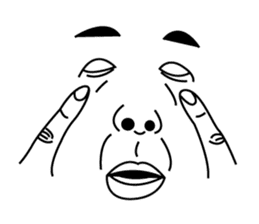 Ugly Face Man 2 : Super UGLY ! sticker #12157662