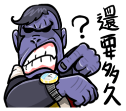 Urban legend in the workplace2-Boss sticker #12157845