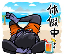 Urban legend in the workplace2-Boss sticker #12157867