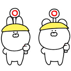 Moving rabbit and bear