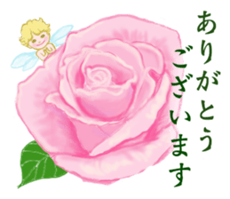 Encouraging and Healing with Flowers 2 sticker #12157958