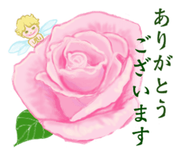 Encouraging and Healing with Flowers 2 sticker #12157958