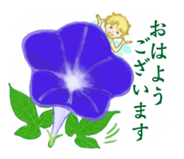 Encouraging and Healing with Flowers 2 sticker #12157961