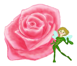 Encouraging and Healing with Flowers 2 sticker #12157963